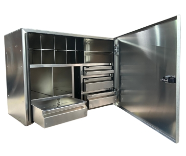 Aluminium Wall Mount Cabinet